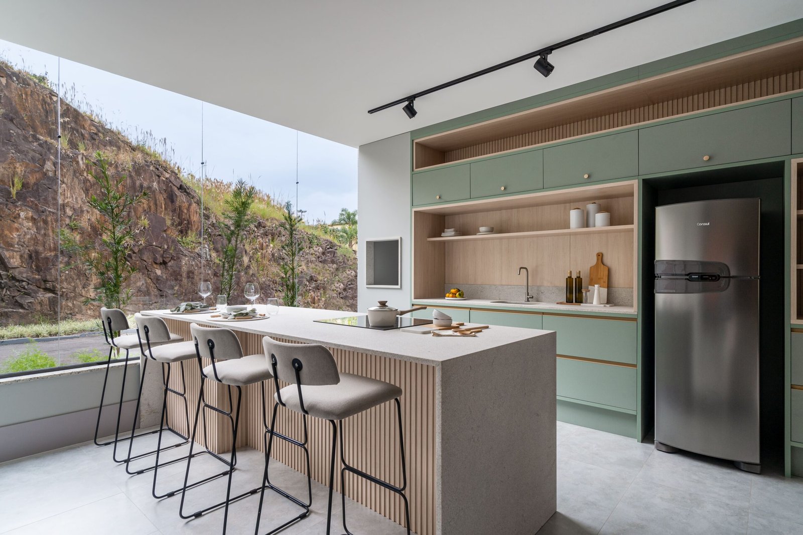 Cozinha planejada madeira Italínea